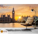 Fototapetai "Sunset in London" Fototapetai | Colorbee.lt